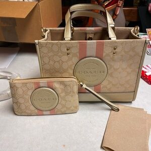 Coach bag and Wristlet